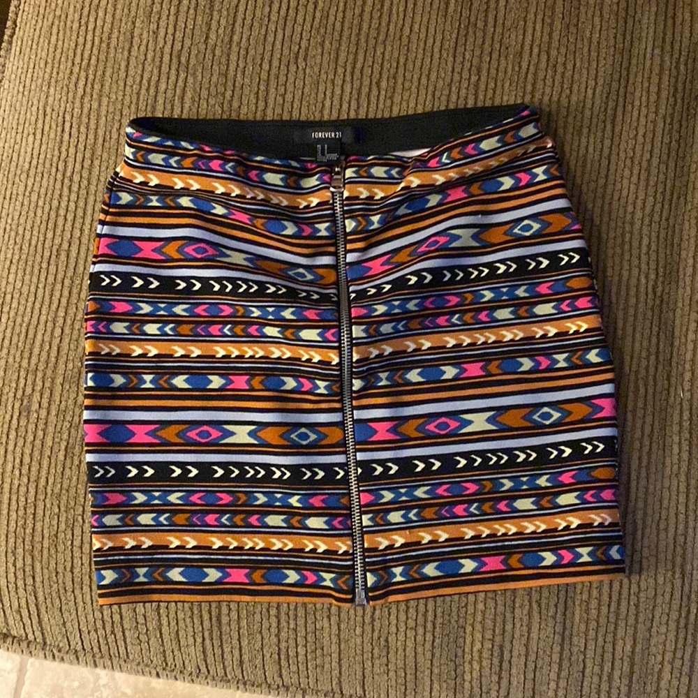 Forever 21 Zipper Skirt